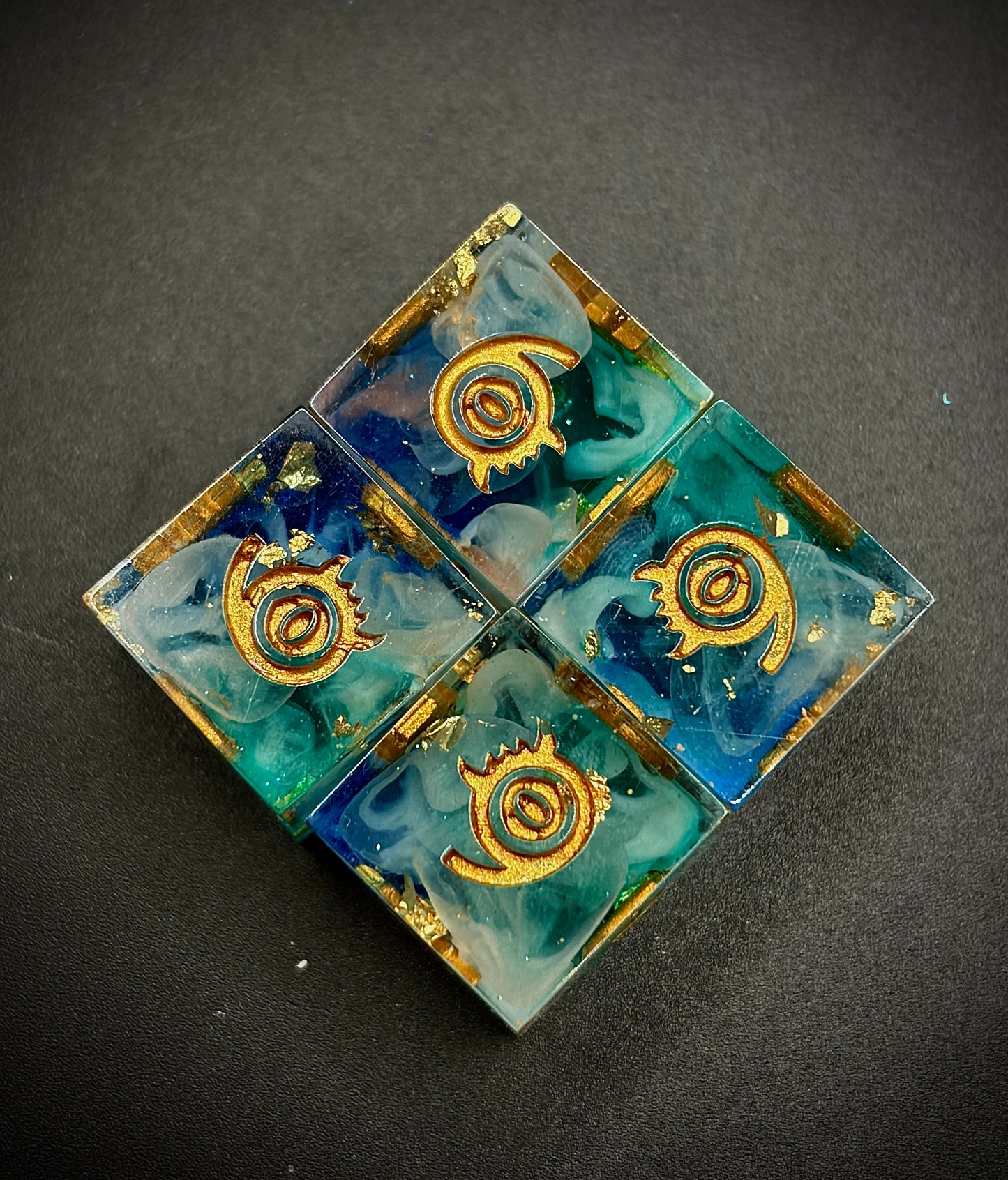 Divine Deluge (6d6 hand made dice set)
