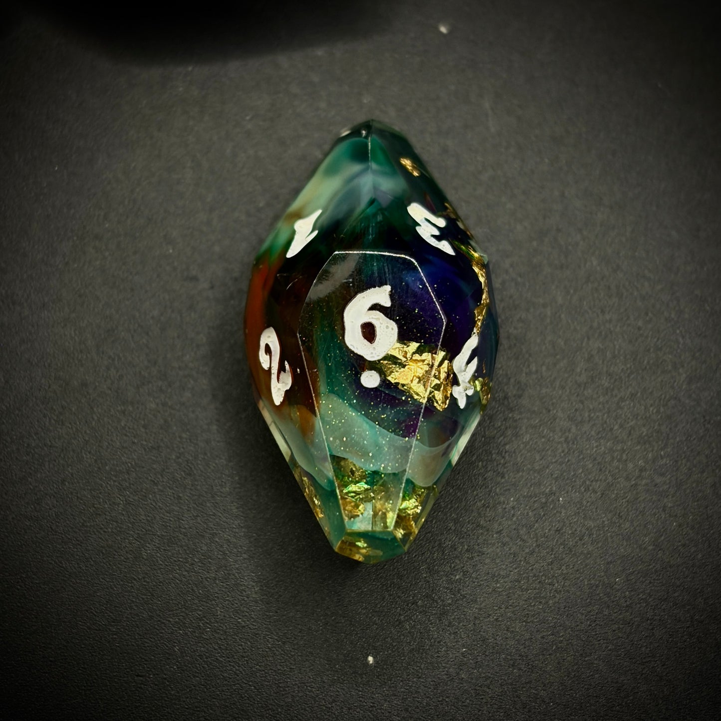Chaos Palette (7 piece coffin style hand made dice set)