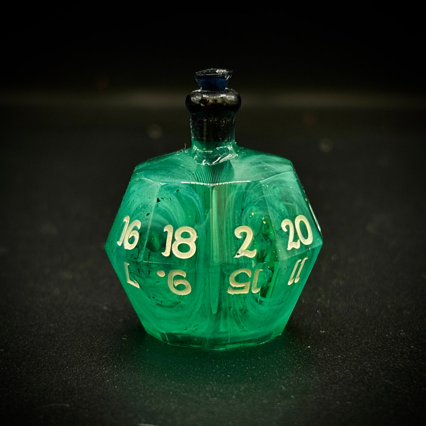 Sickening Radiance (D20 Potion Bottle)