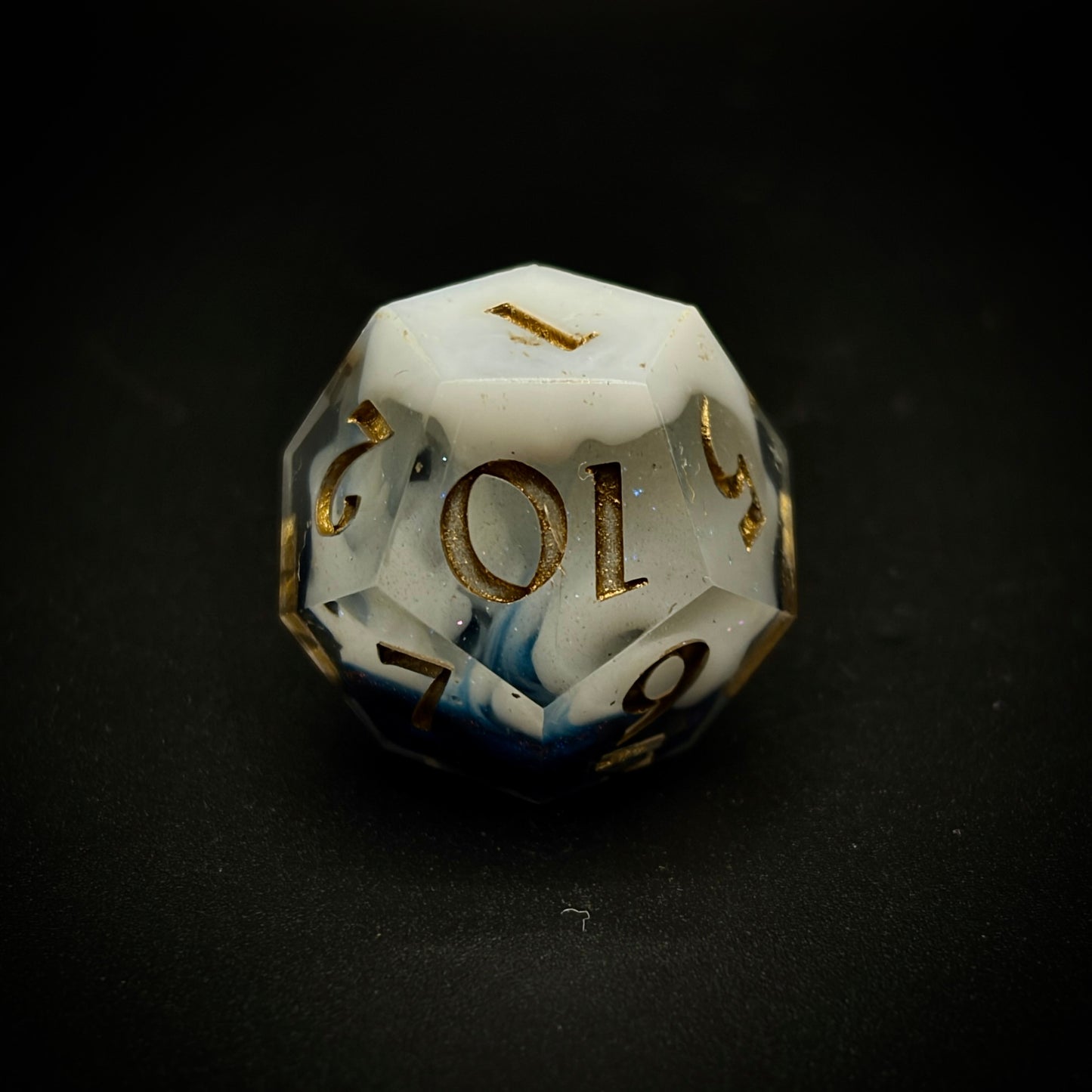 Tempest Walker (7 piece polyhedral hand made dice set)