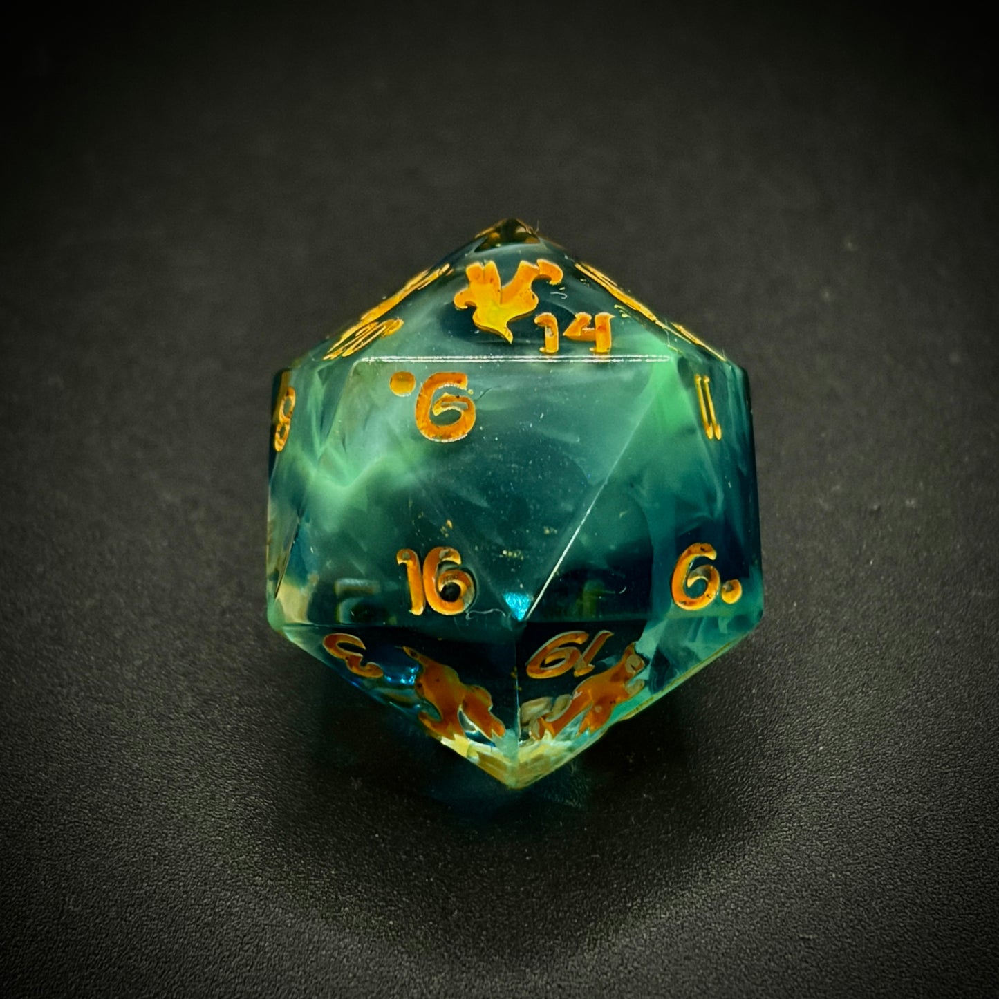Rampant Elemental (28mm D20 Flame Garden)