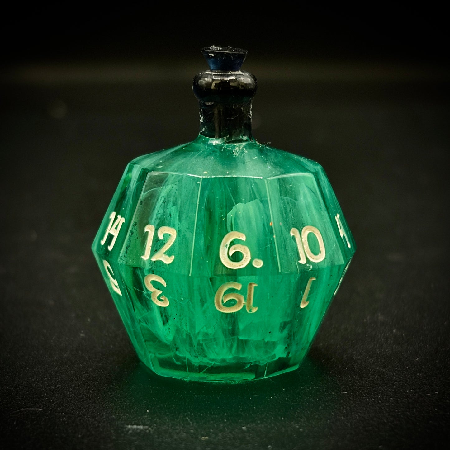 Sickening Radiance (D20 Potion Bottle)