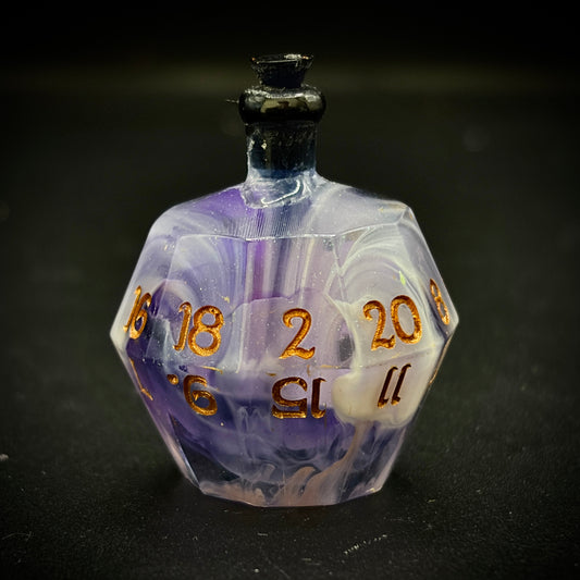Witch Bolt (D20 Potion Bottle)